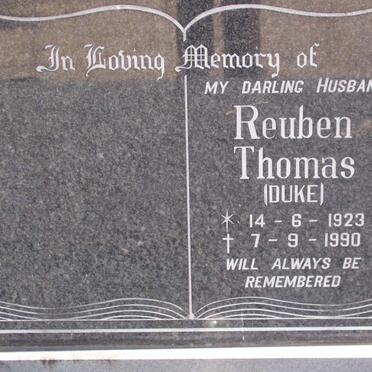 THOMAS Reuben 1923-1990