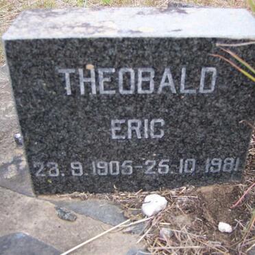 THEOBALD Eric 1905-1981 &amp; Winifred M. 1908-1995