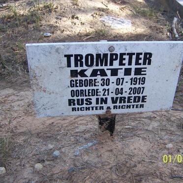 TROMPETER Katie 1919-2007