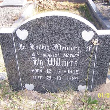 WILLMERS Joy 1905-1994