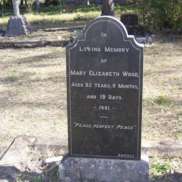 WOOD Mary Elizabeth -1901