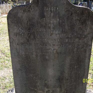 YOUNG Maria Clarissa -1878