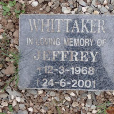 WHITTAKER Jeffrey 1968-2001