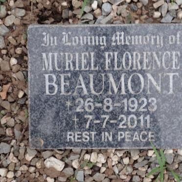 BEAUMONT Muriel Florence 1923-2011