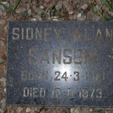 SANSOM Sidney Alan 1910-1973