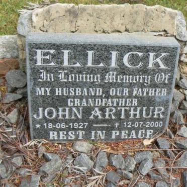 ELLICK John Arthur 1927-2000