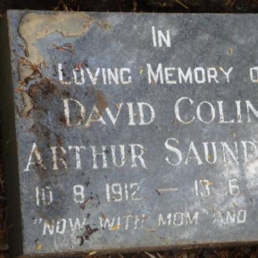 SAUNDERS David Colin Arthur 1912-1985