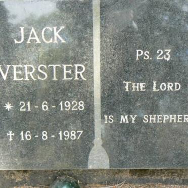 VERSTER Jack 1928-1987