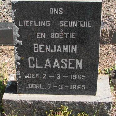 CLAASEN Benjamin 1965-1965