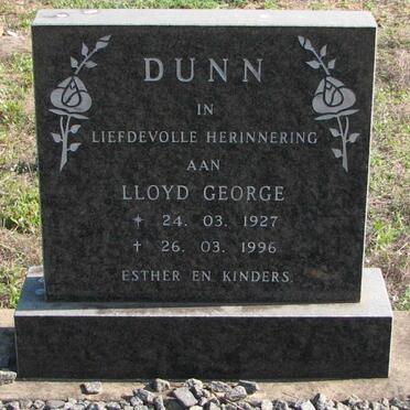 DUNN Lloyd George 1927-1996