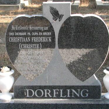 DORFLING Christiaan Frederick 1944-2006