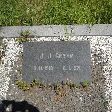 GEYER J.J. 1910-1971