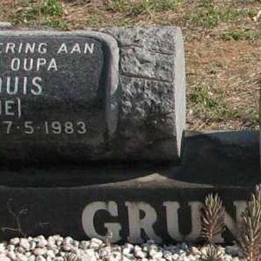 GRUNDLING Pieter Louis 1903-1983 &amp; Beatrix Isabella S.D. 1905-1968