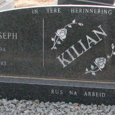 KILLIAN William Joseph 1894-1983 &amp; Jemima 1897-1976