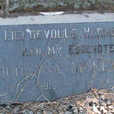 KEYTER Johanna M. 1919-1975