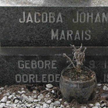 MARAIS Jacoba Johanna 1901-1979