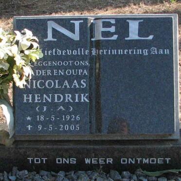NEL Nicolaas Hendrik 1926-2005