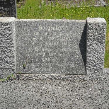 POTGIETER J.J.S. 1887-1942 ??