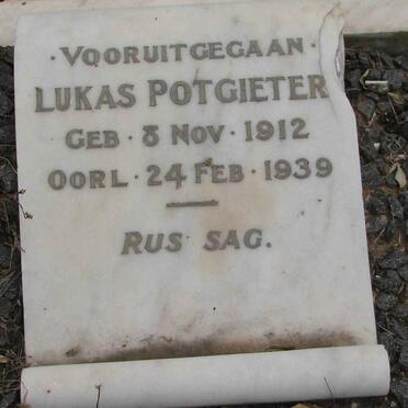 POTGIETER Lukas 1912-1939
