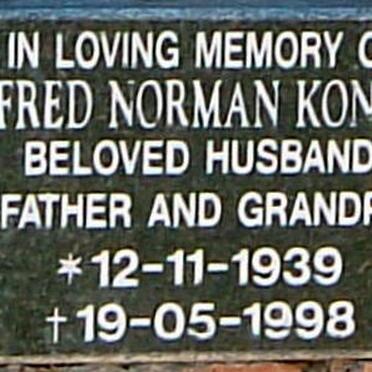 KONIG Fred Norman 1939-1998