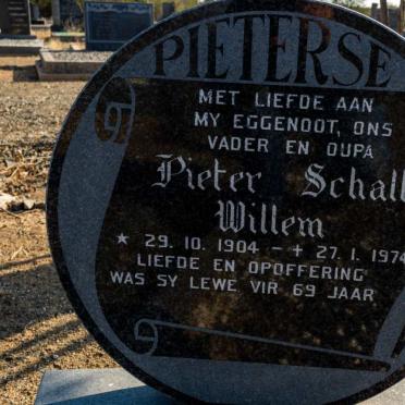 PIETERSE Pieter Schalk Willem 1904-1974