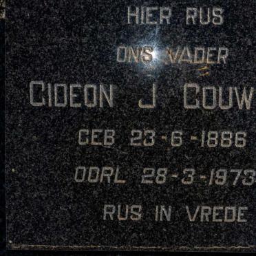 GOUWS Gideon J. 1886-1973