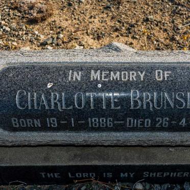 BRUNSDON Charlotte 1886-1967