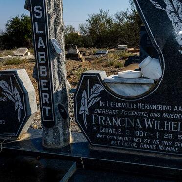 SLABBERT Johannes 1907-1993 &amp; Francina Wilhelmina GOUWS 1907-1989
