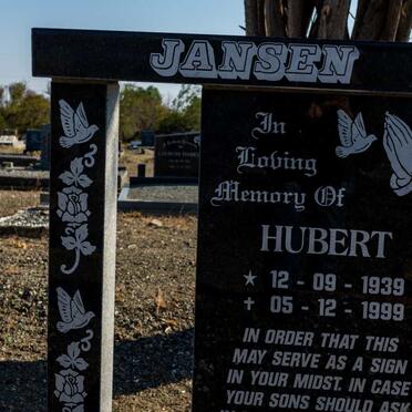 JANSEN Hubert 1939-1999
