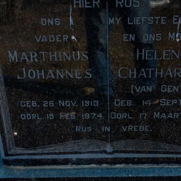 NEL Marthinus Johannes 1913-1974 &amp; Helena Chatharina VAN GENT 1912-1970