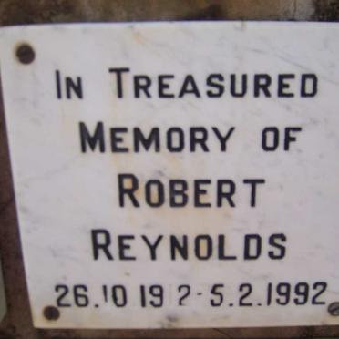 REYNOLDS Robert 1912-1992