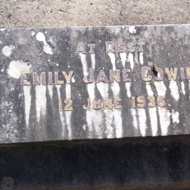 COWIE Emily Jane -1936