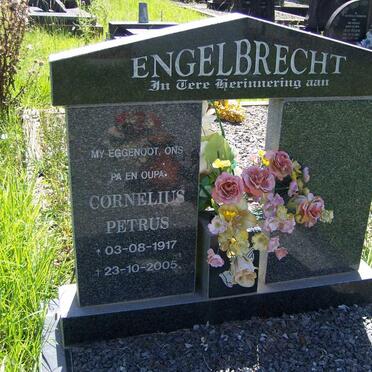 ENGELBRECHT Cornelius Petrus 1917-2005