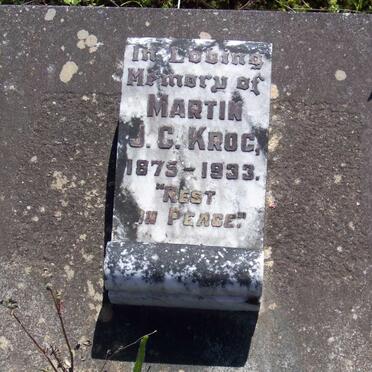 KROG Martin J.C. 1875-1933