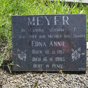 MEYER Edna Annie 1917-1985