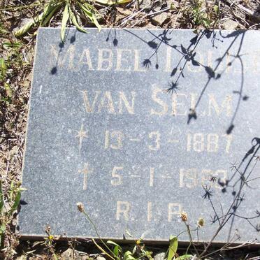 SELM Mabel Louise, van 1887-19?3