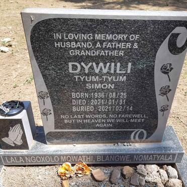 DYWILI Tyum-Tyum Simon 1936-2021