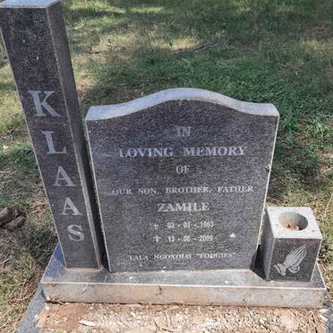 KLAAS Zamile 1963-2009