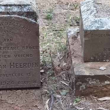 HEERDEN P.J., van -1924