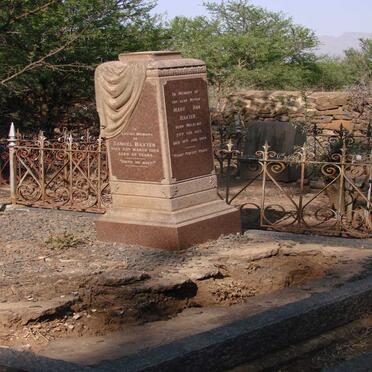 BAXTER Samuel -1908 &amp; Mary Ann WALKING 1867-1964