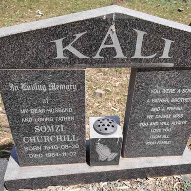 KALI Somzi Churchill 1940-1984