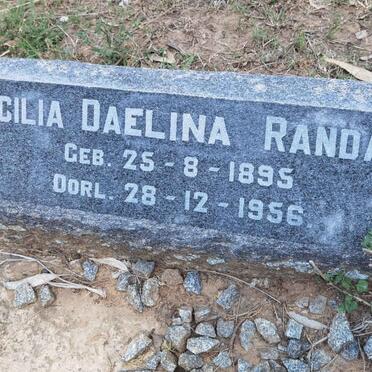 RANDALL Cecelia Daelina 1895-1956