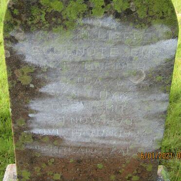 DYK Gertruida, van nee SMIT 1873-1924