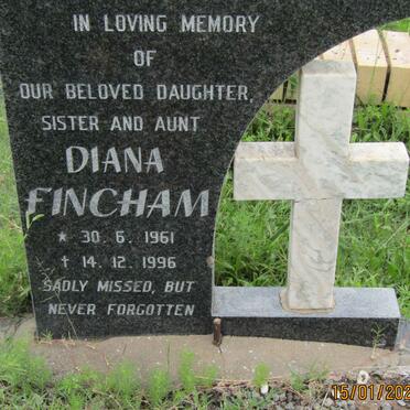 FINCHAM Diana 1961-1996