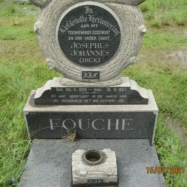 FOUCHE Josephus Johannes 1899-1957