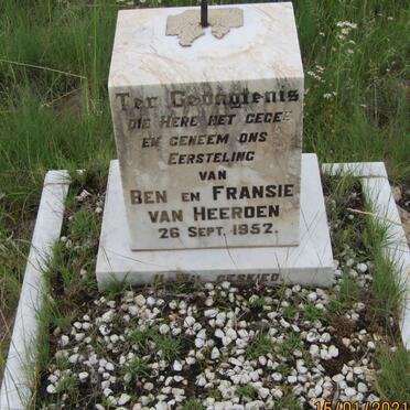 HEERDEN ?, van 1952-1952