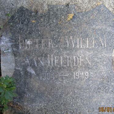 HEERDEN Pieter Willem, van 1904-1949