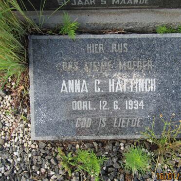 HATTINGH Anna C. -1934