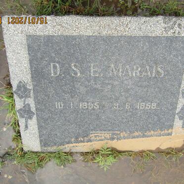 MARAIS D.S.E. 1895-1959