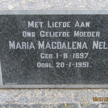 NEL Maria Magdalena 1897-1951